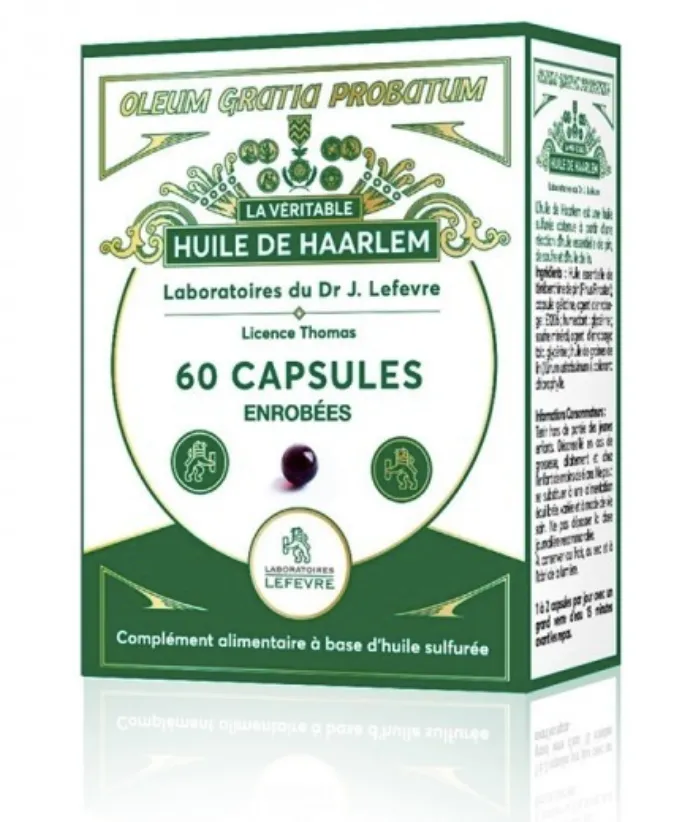 Haarlem Oil (60 capsules/box)